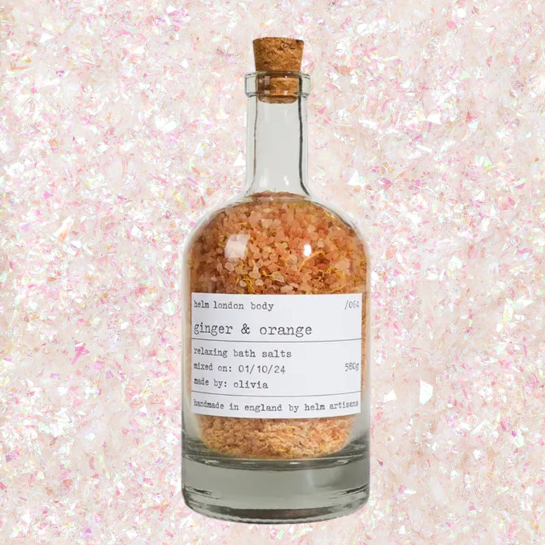 Ginger & Orange Bath Salts - 580g