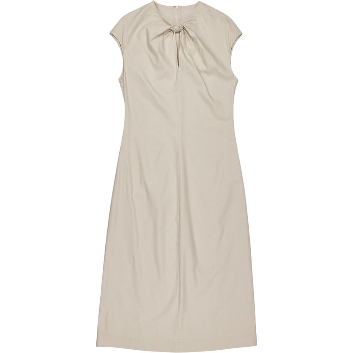 Vivere Cream Midi Dress