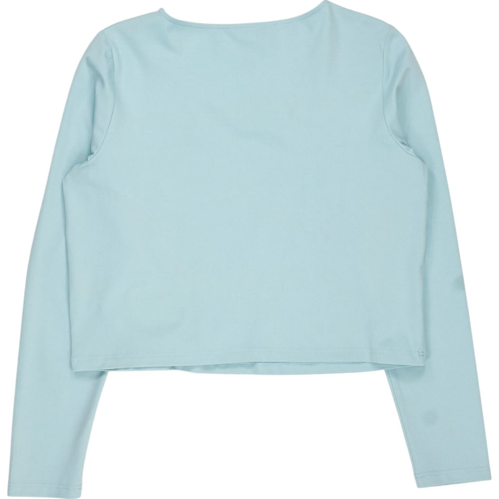 Calvin Klein Jeans Pastel Turquoise Buckle Top