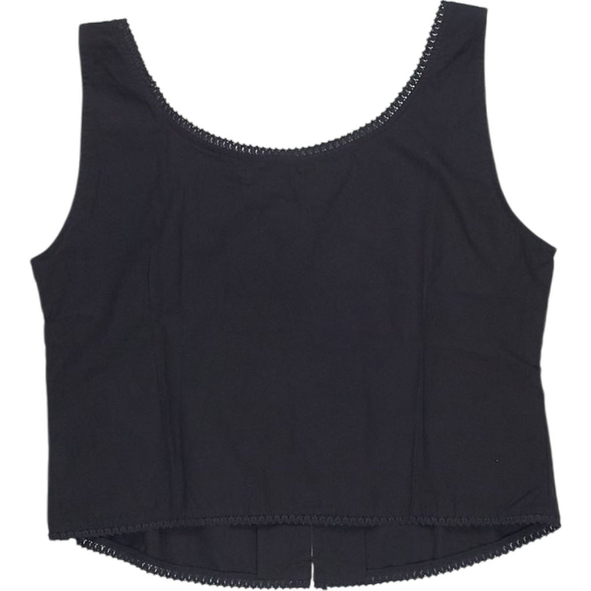 Motel Black Fawn Poplin Top
