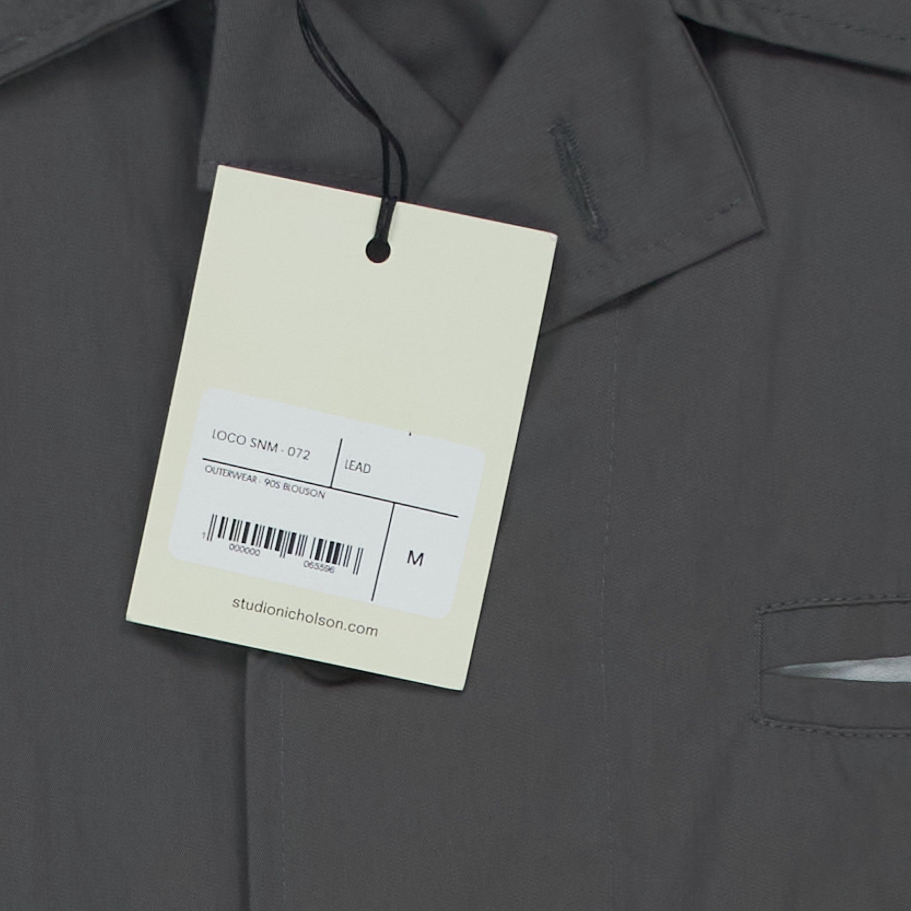 Studio Nicholson Grey 90s Blouson Jacket M