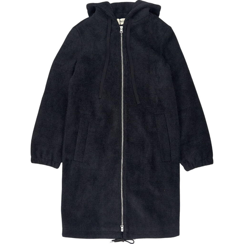 Hush Black Hetty Hooded Coat