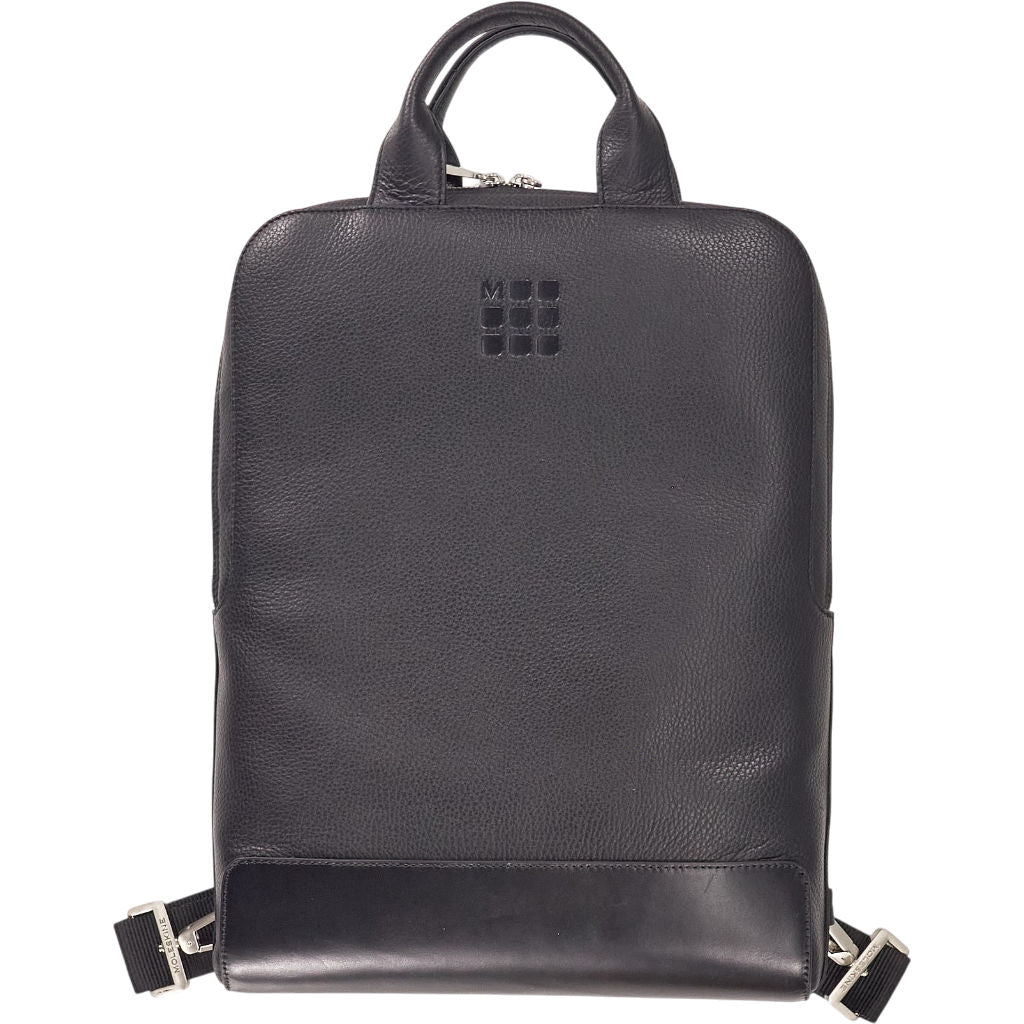 Moleskine Black Leather Backpack