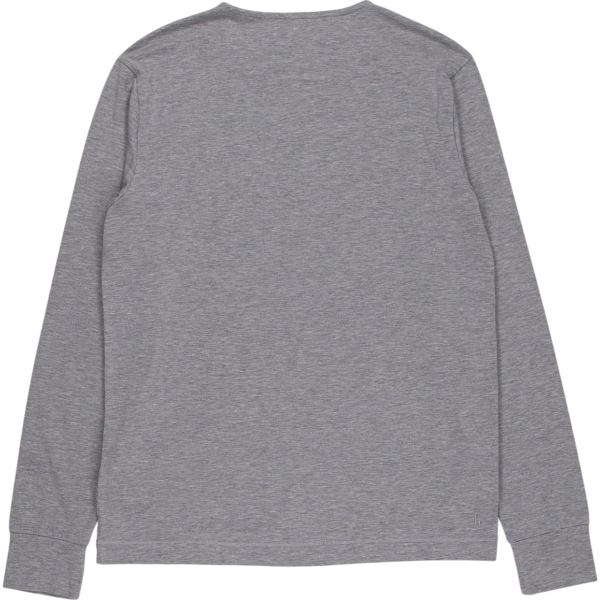 Hamilton and Hare Grey Long Sleeve Henley Shirt