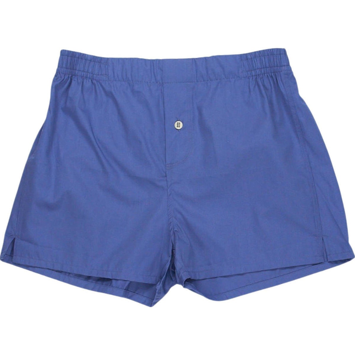 Hamilton & Hare Blue Cotton Shorts