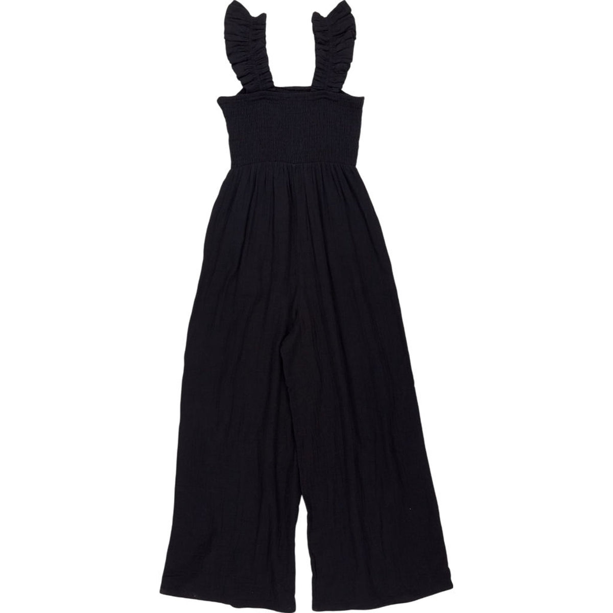 Nobody's Child Black Organic Cotton Jumpsuit