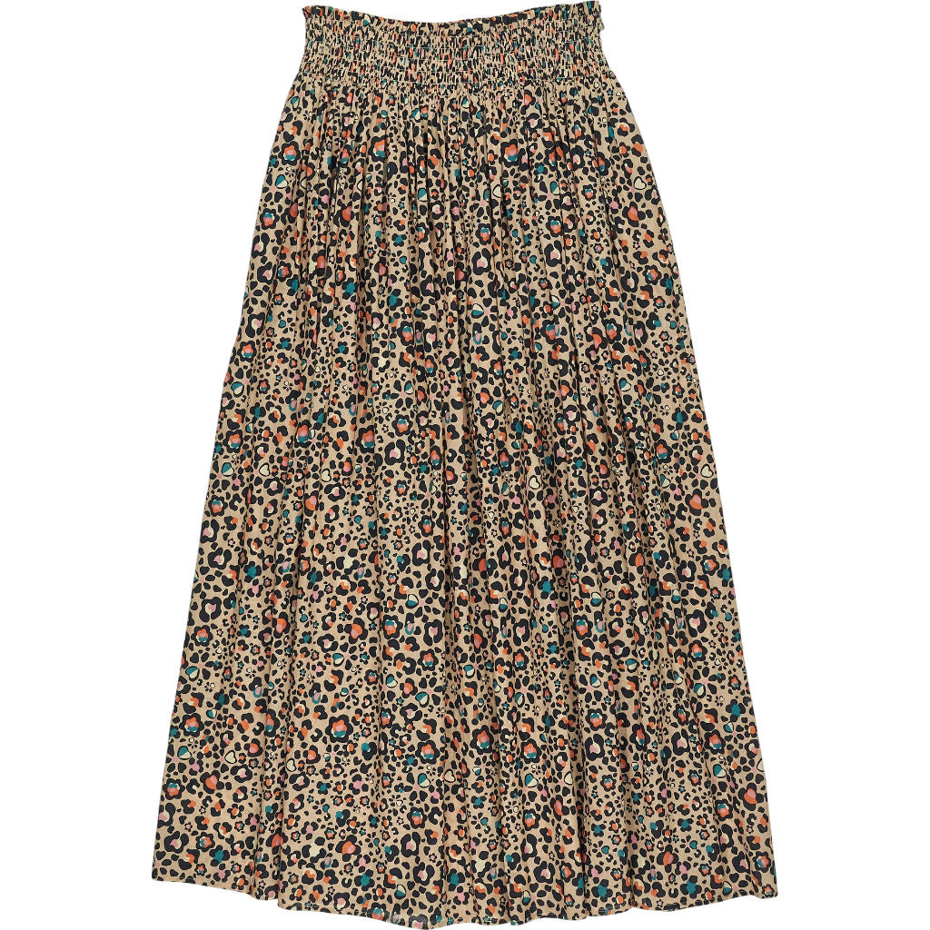 Wyse Leopard Print Midi Skirt UK 8