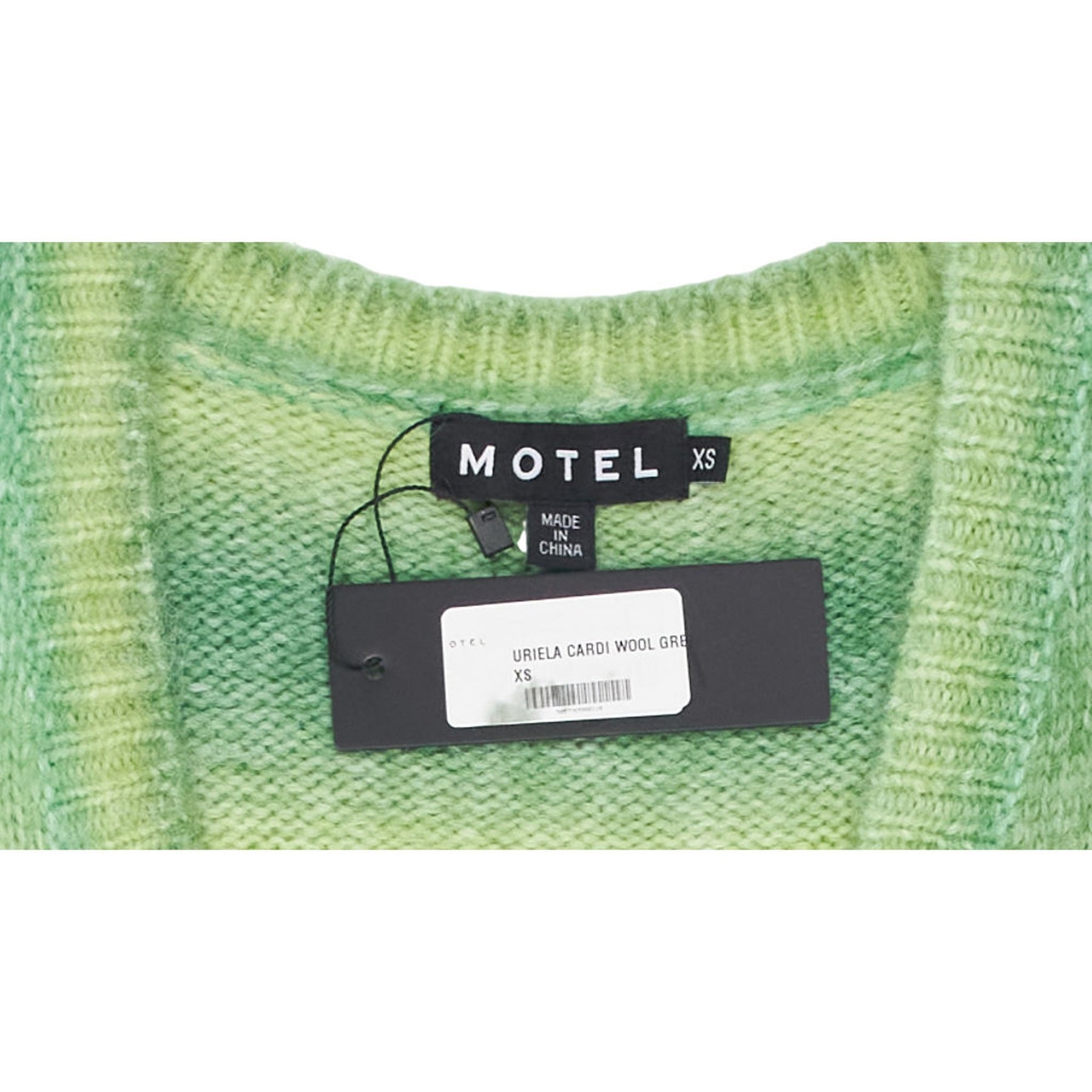Motel Green Uriela Wool Cardigan