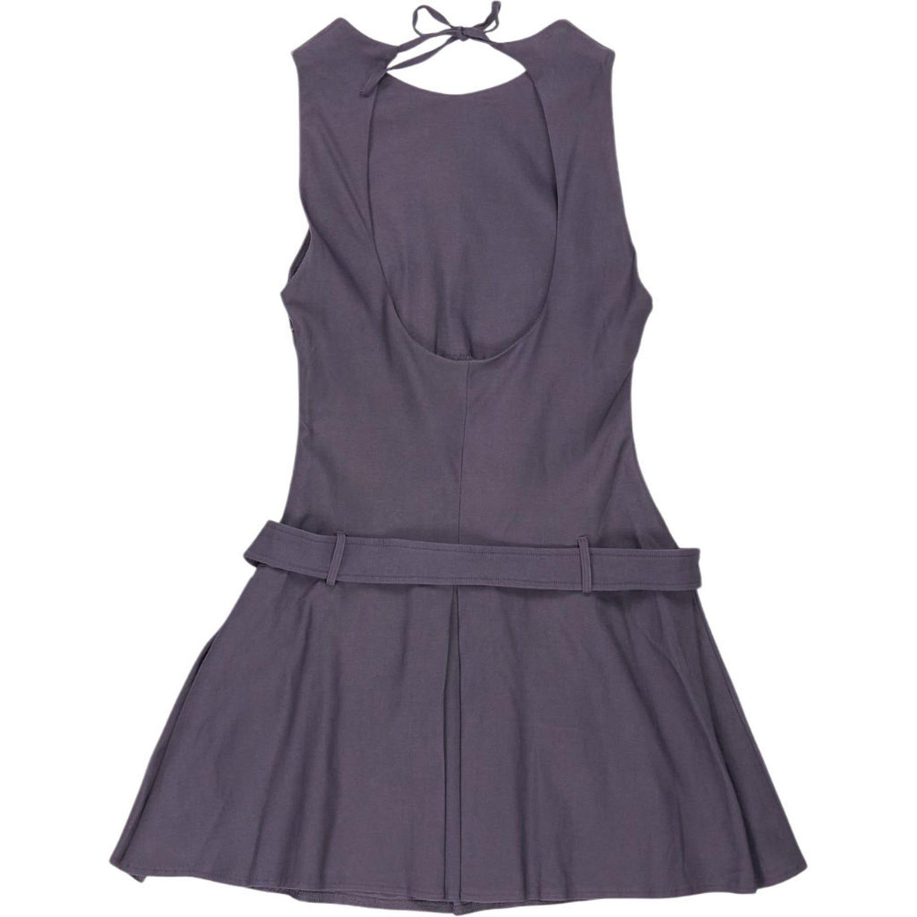 Motel Grey Avasha Backless Mini Dress