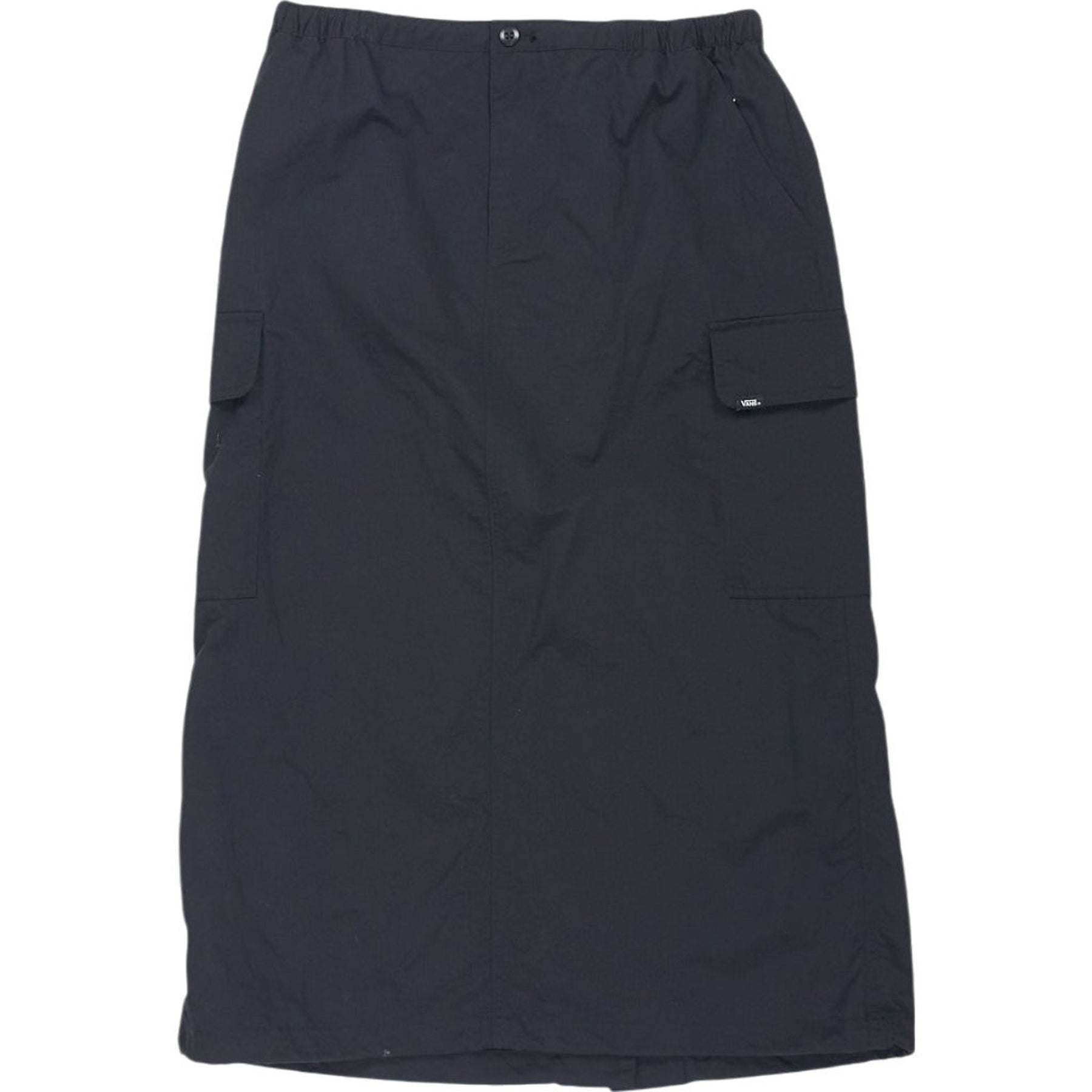 Vans Black Midi Cargo Skirt