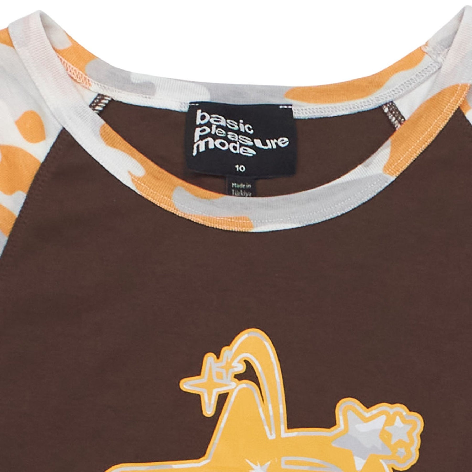 Basic Pleasure Mode Brown T-Shirt