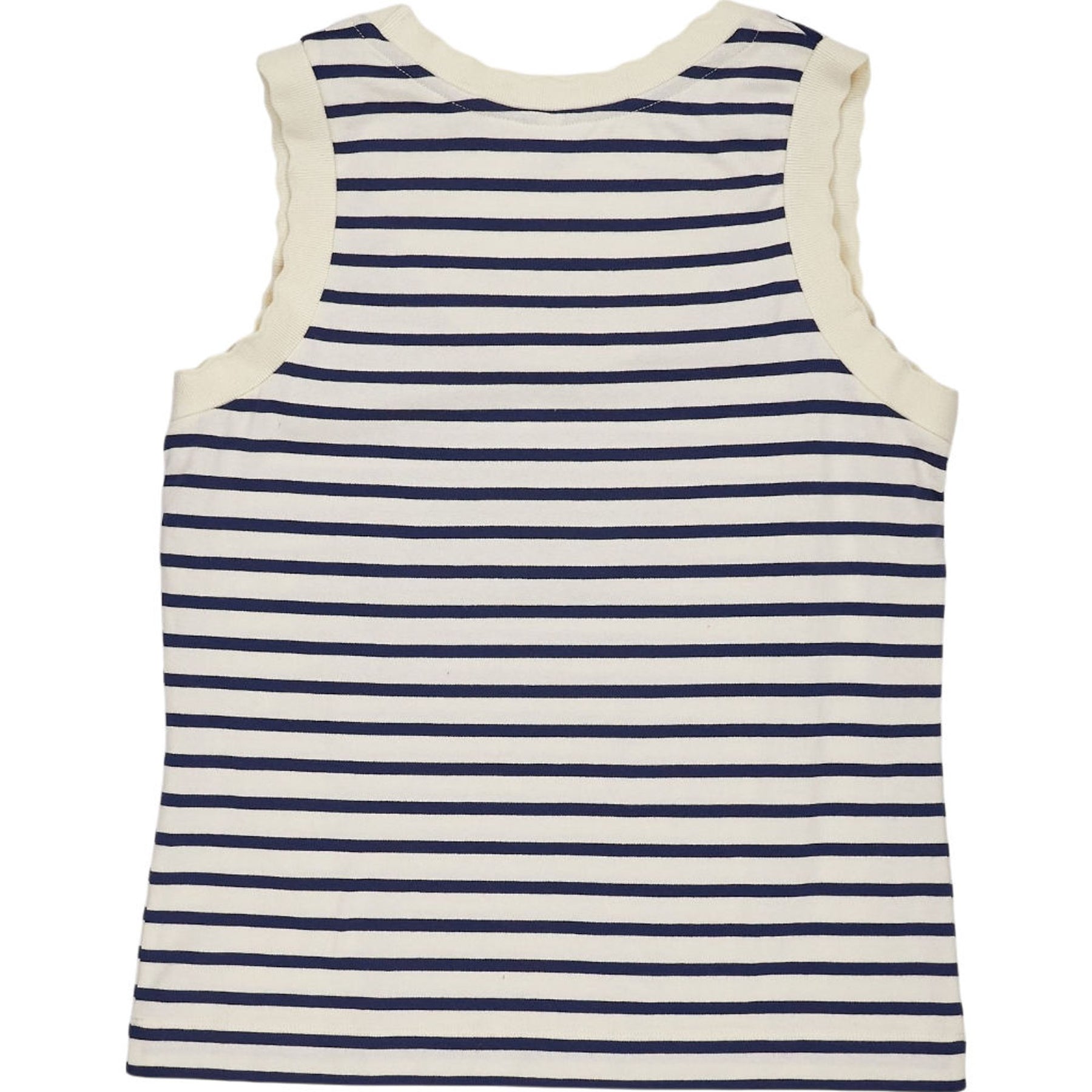 Wyse Blue Striped Tank Top