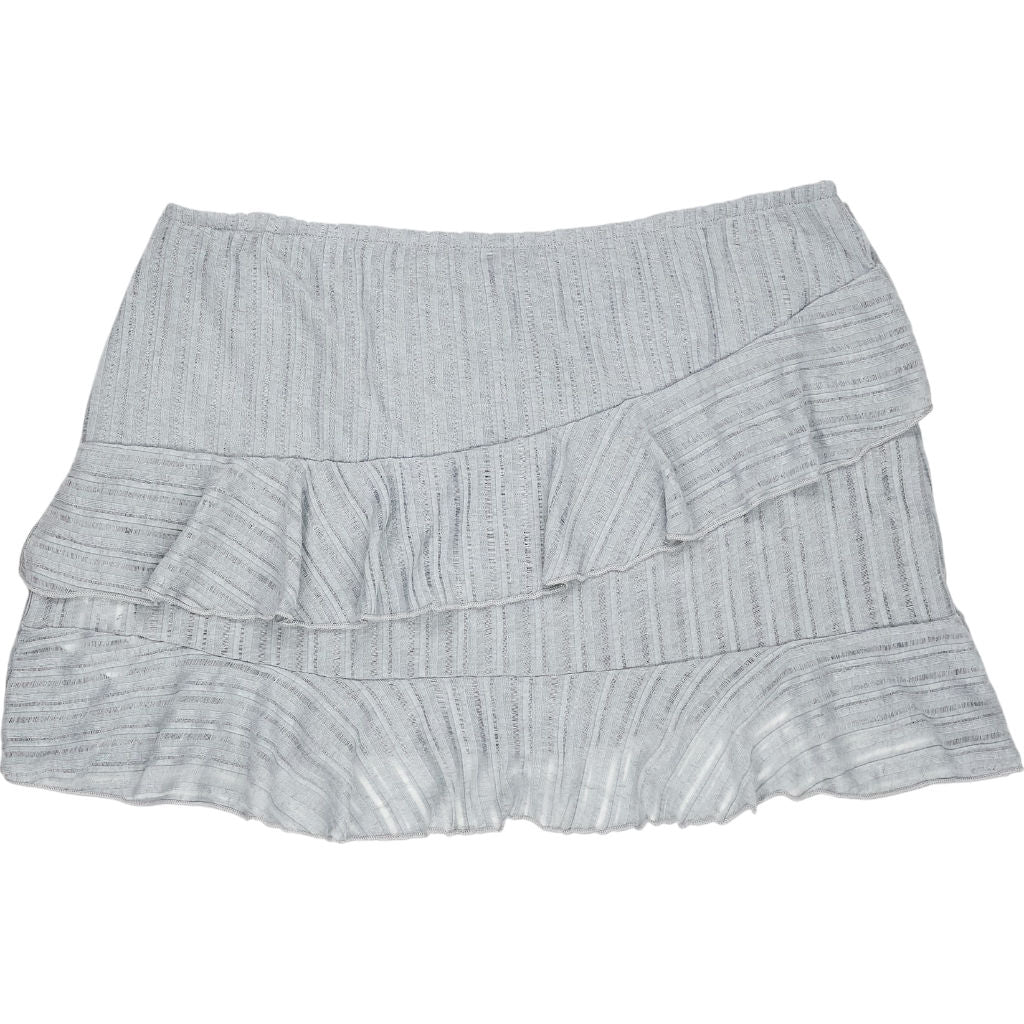 Motel Powder Blue Anis Mini Skirt