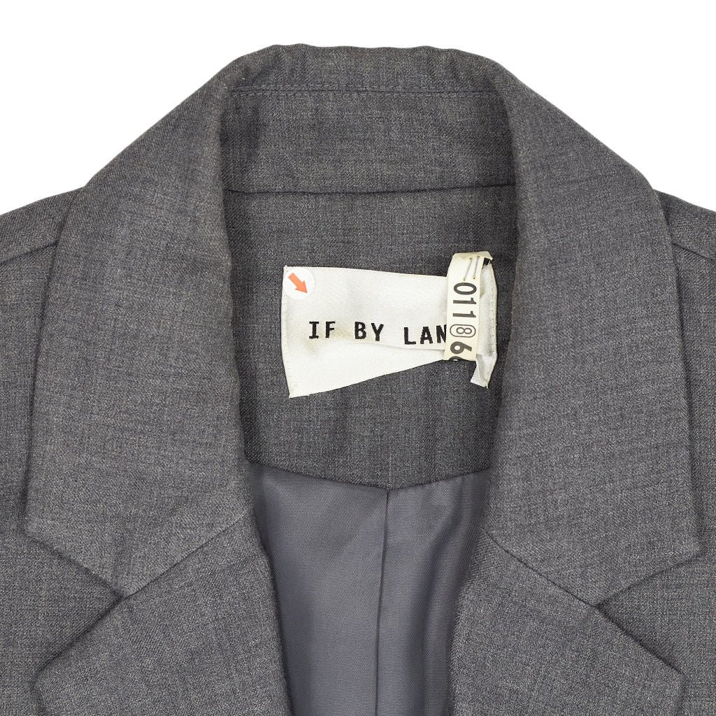 If By Land Grey Blazer
