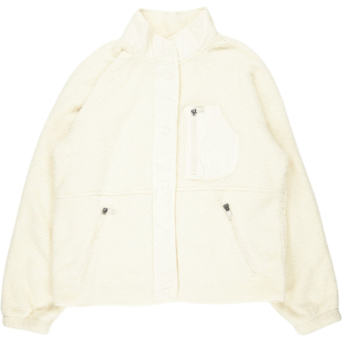 GapFit Cream Sherpa Jacket