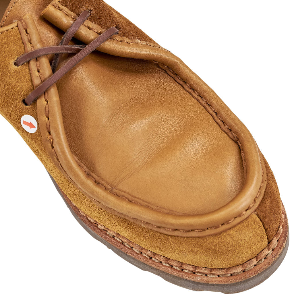 Paraboot Brown Leather Patchwork Shoes EU 44