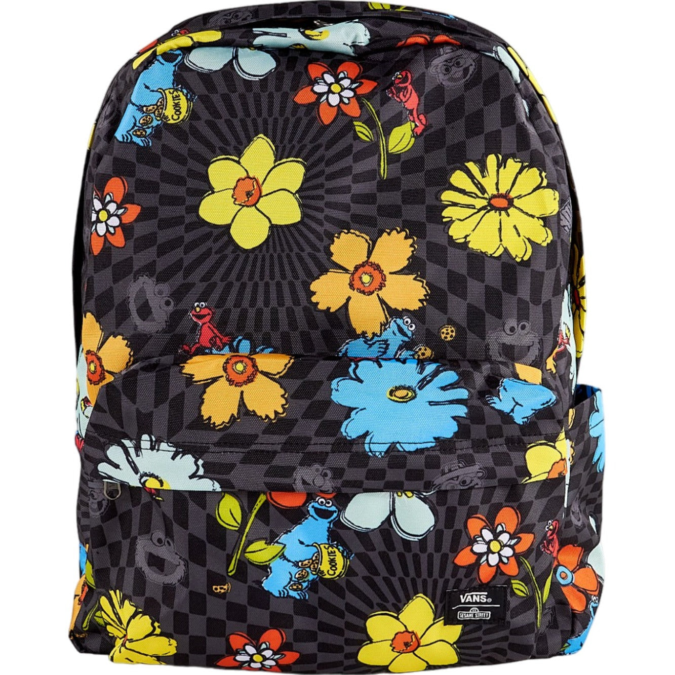 Sesame Street x Vans backpack MOCHILA VANS X SESAME STREET OLD SKOOL - Black & Flowers — Zooko main image 4