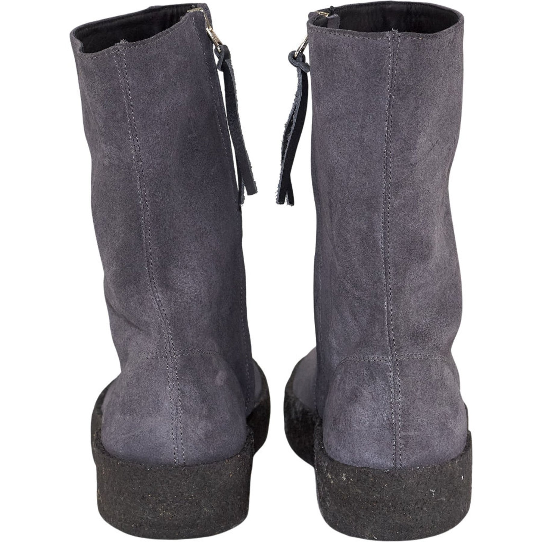 YMC Grey Suede Ankle Boots