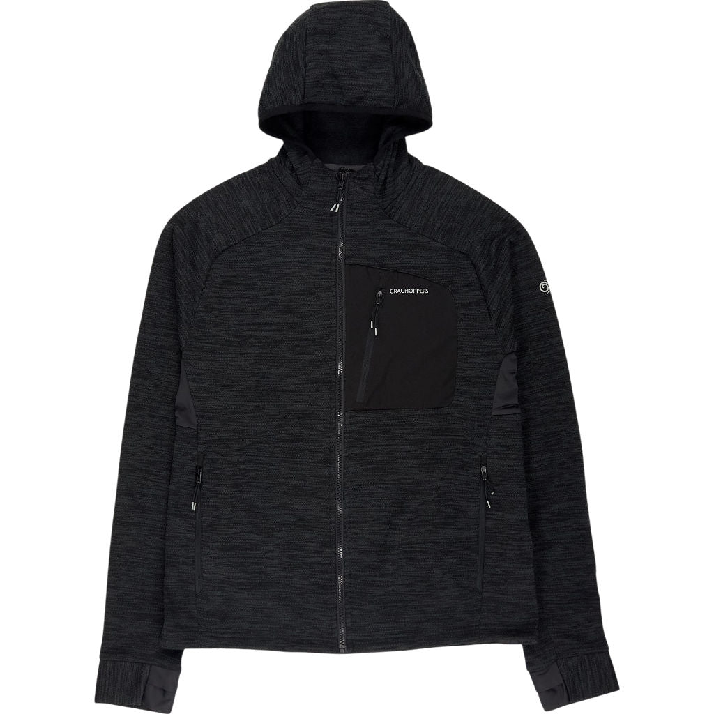 Craghoppers Black Hooded Jacket