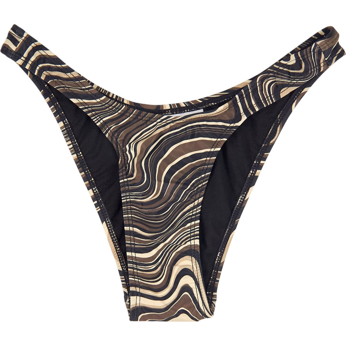 Motel Brown Ripple Farida Bikini Bottoms