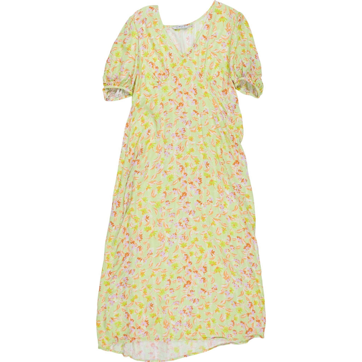 OMNES Floral Viscose Midi Dress
