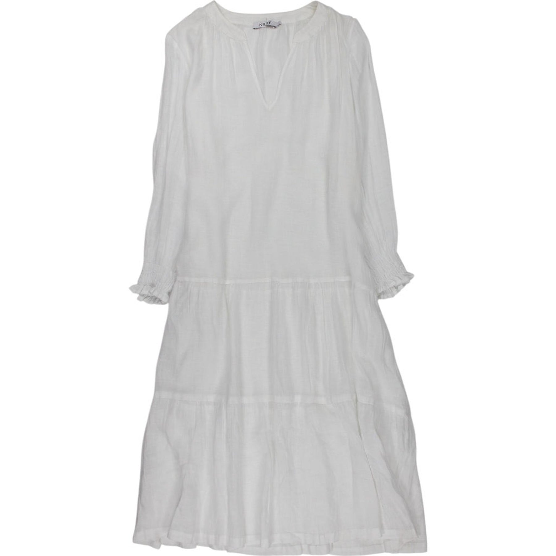 NRBY White Linen Dress