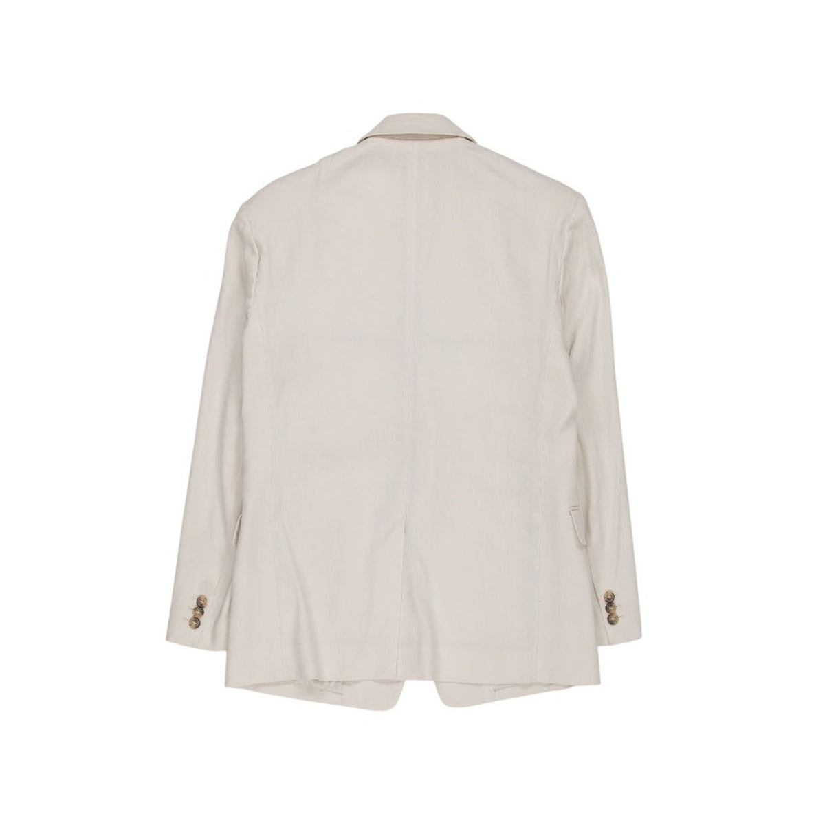 Frame Cream Linen Blazer Jacket XS