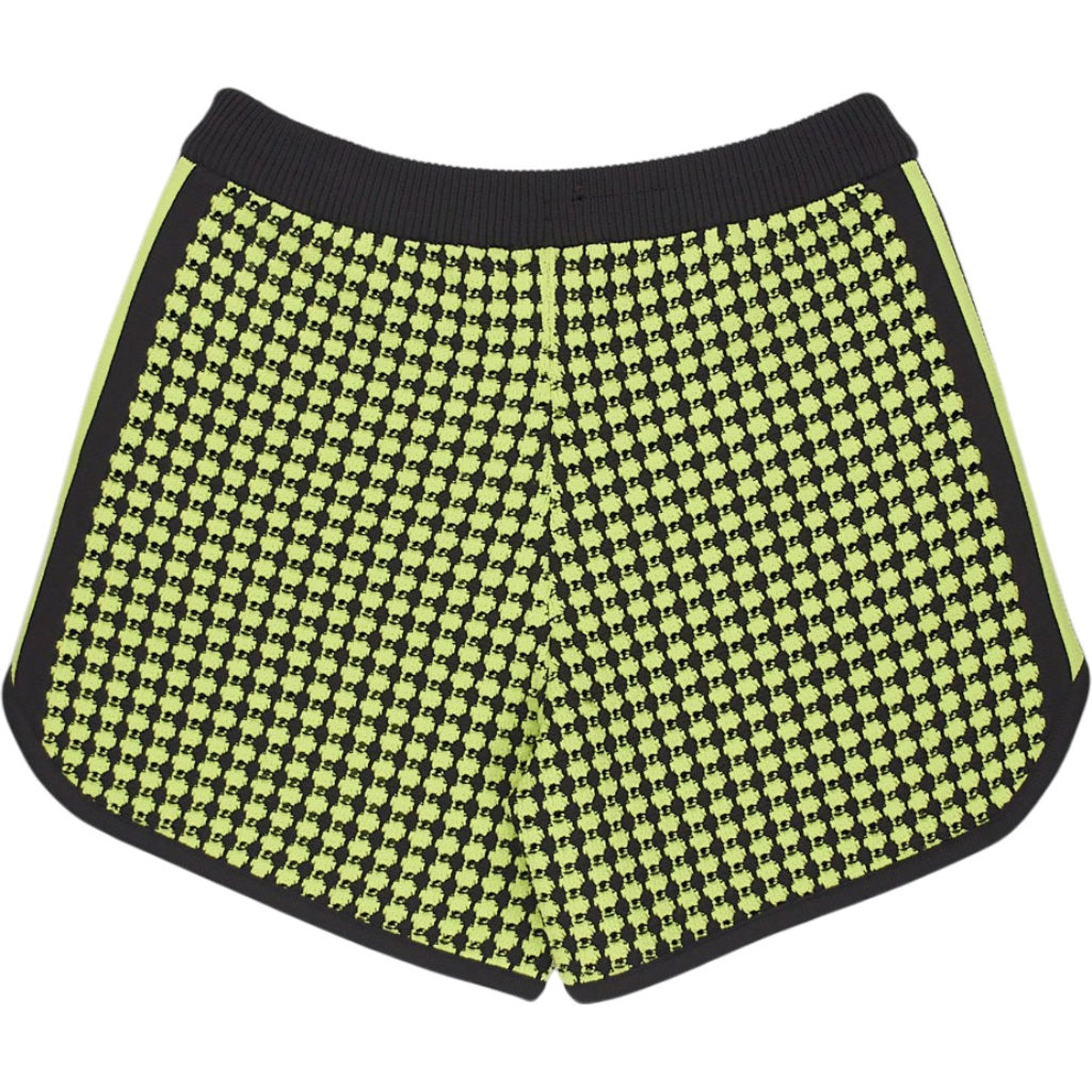 Adidas x Wales Bonner Black Yellow Crochet Shorts