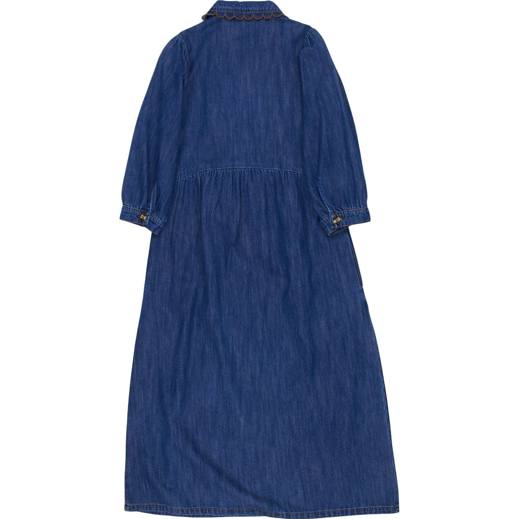 Wyse Blue Denim Dress UK 8