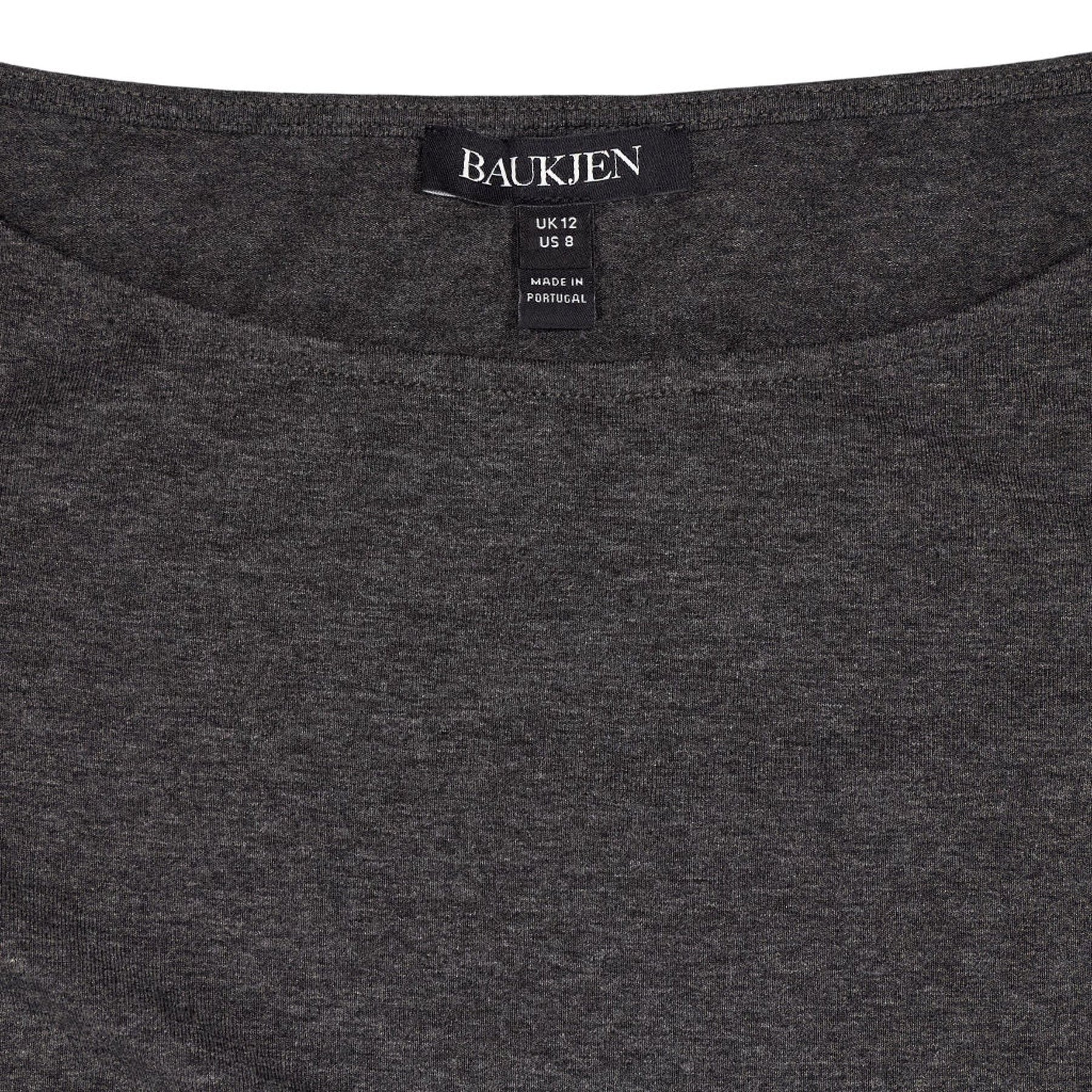 Baukjen Grey Cold Shoulder Top