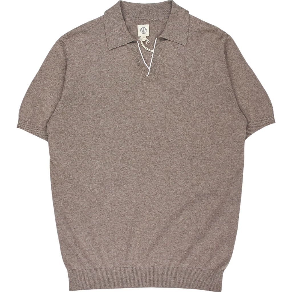 Moss Brown Cotton Cashmere Jumper