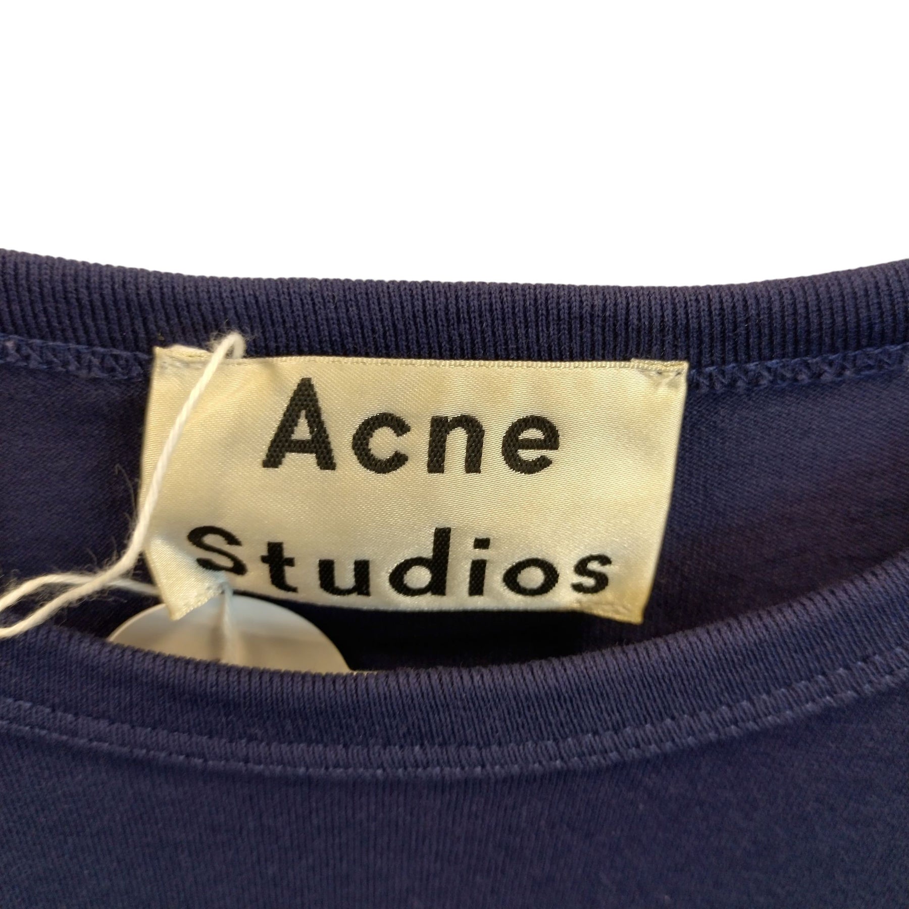Acne Studios Blue Cotton T-Shirt