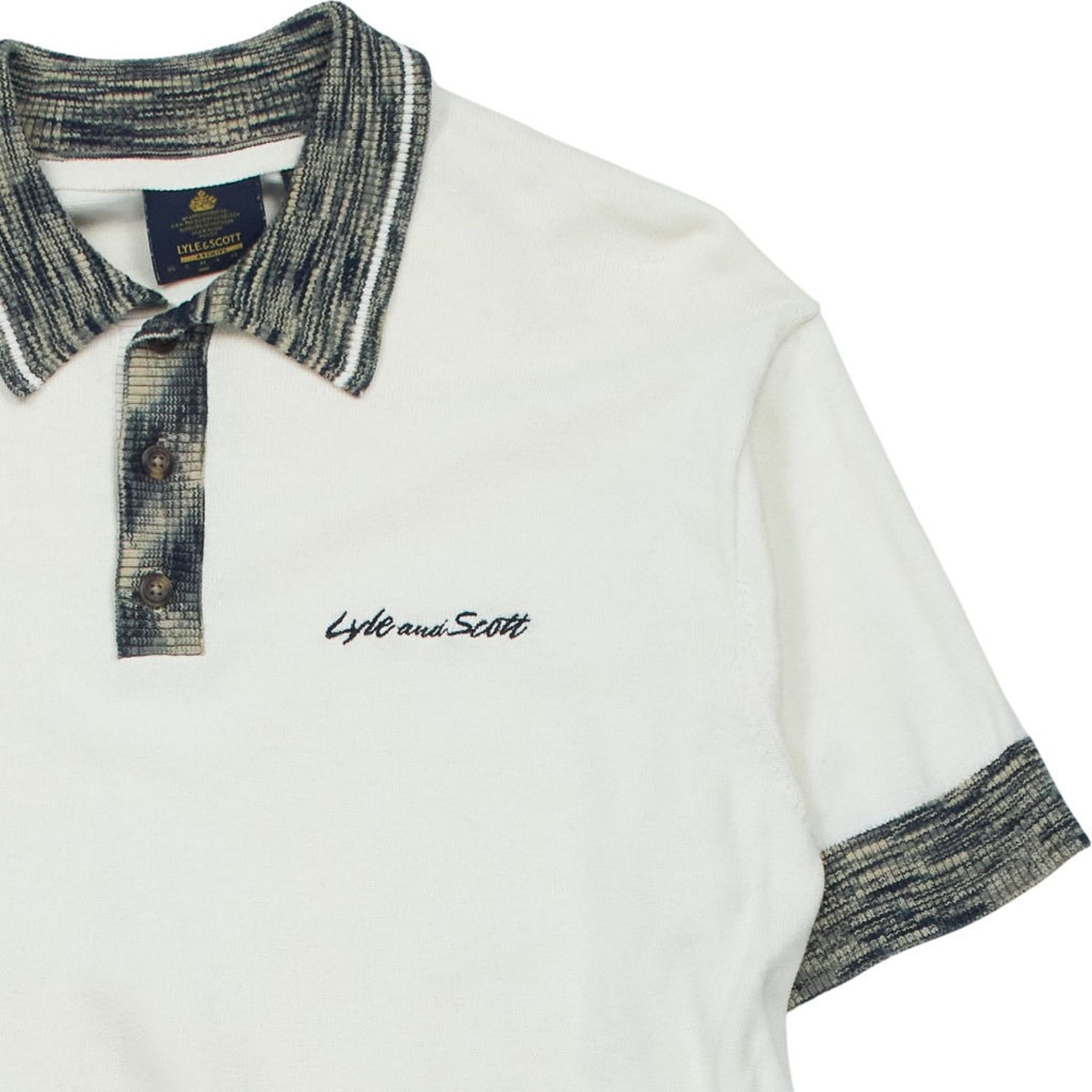Lyle & Scott Cream Polo Shirt