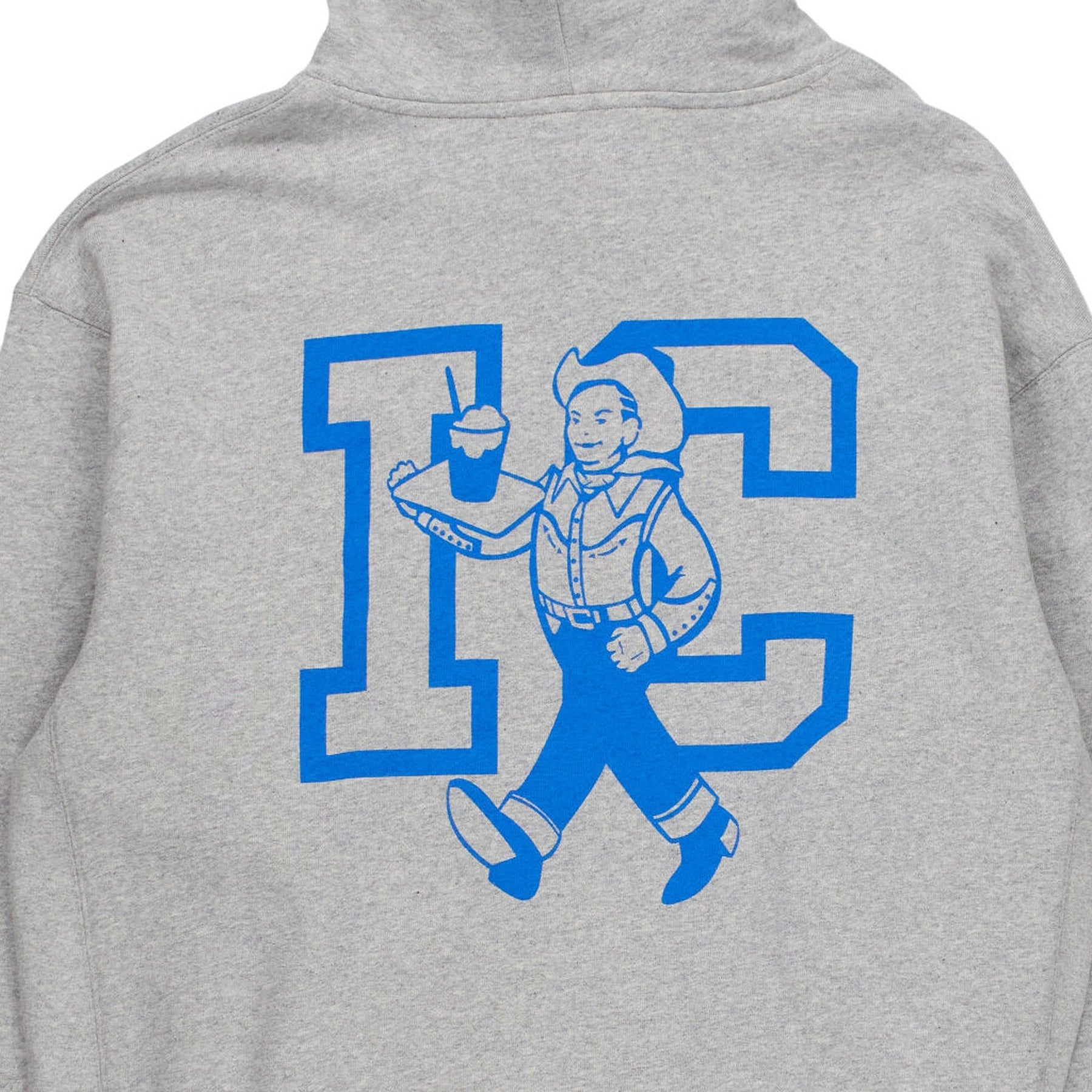 Icecream Grey Printed Hoodie