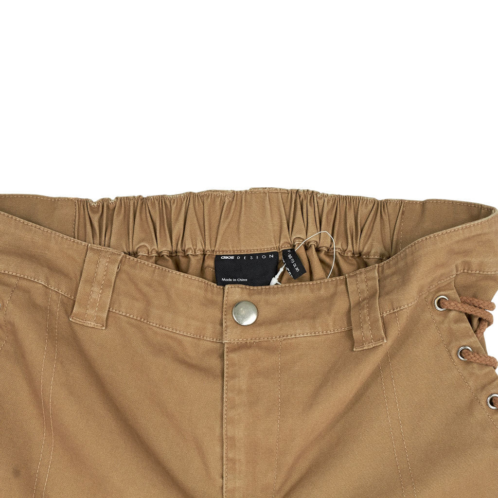 Asos Design Brown Cargo Trousers