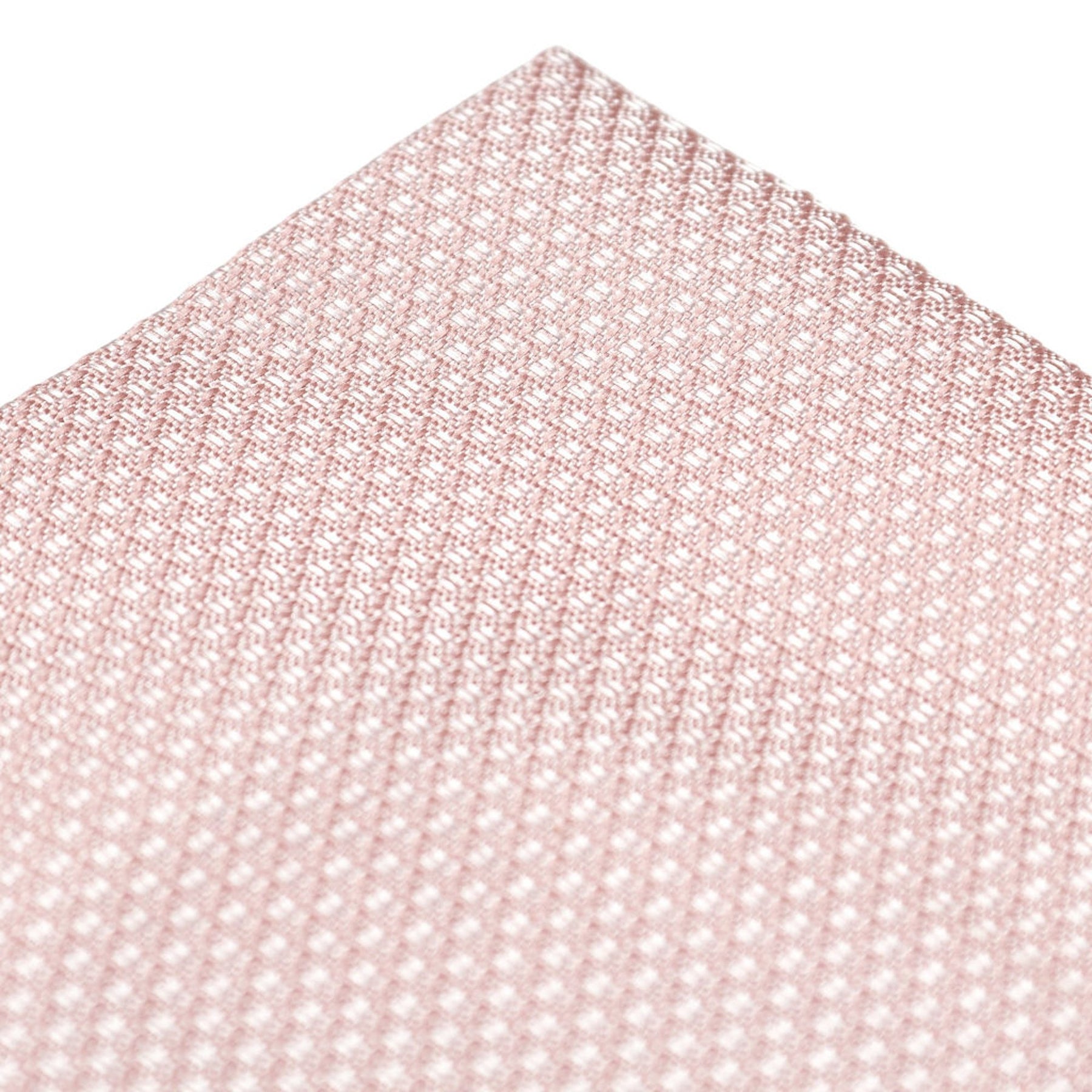 Moss London Pink Pocket Square