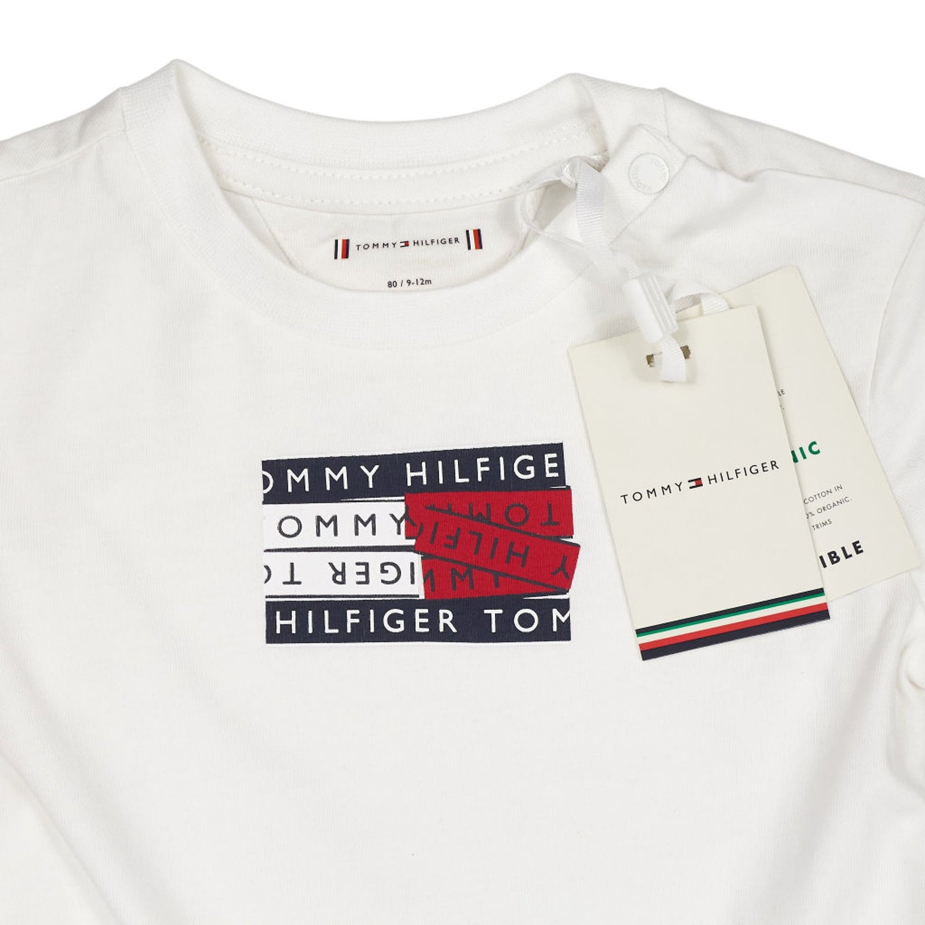 Tommy Hilfiger White Baby Graphic Tee