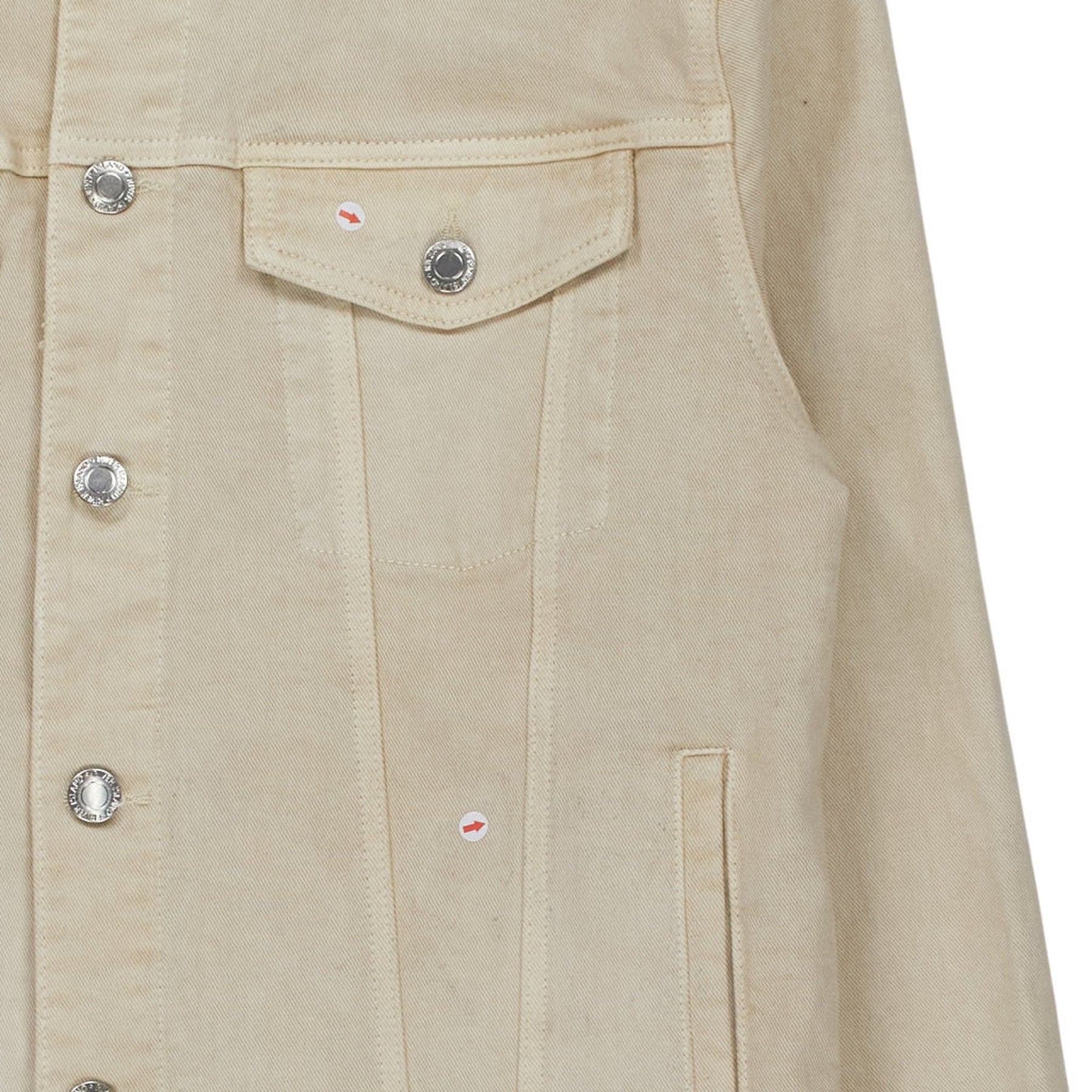 River Island Beige Denim Jacket