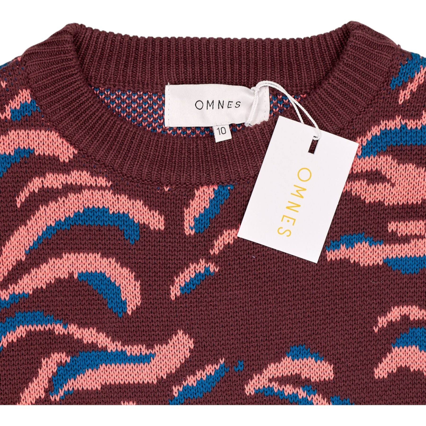 OMNES Pink Multi Pattern Jumper