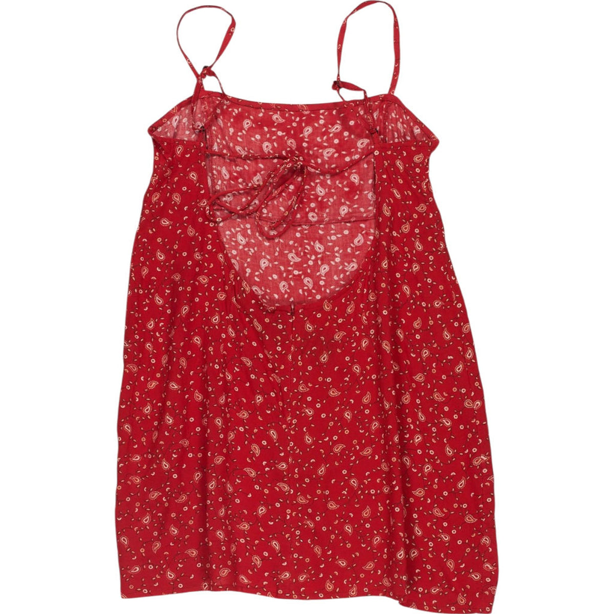 Motel Red Paisley Stoira Dress