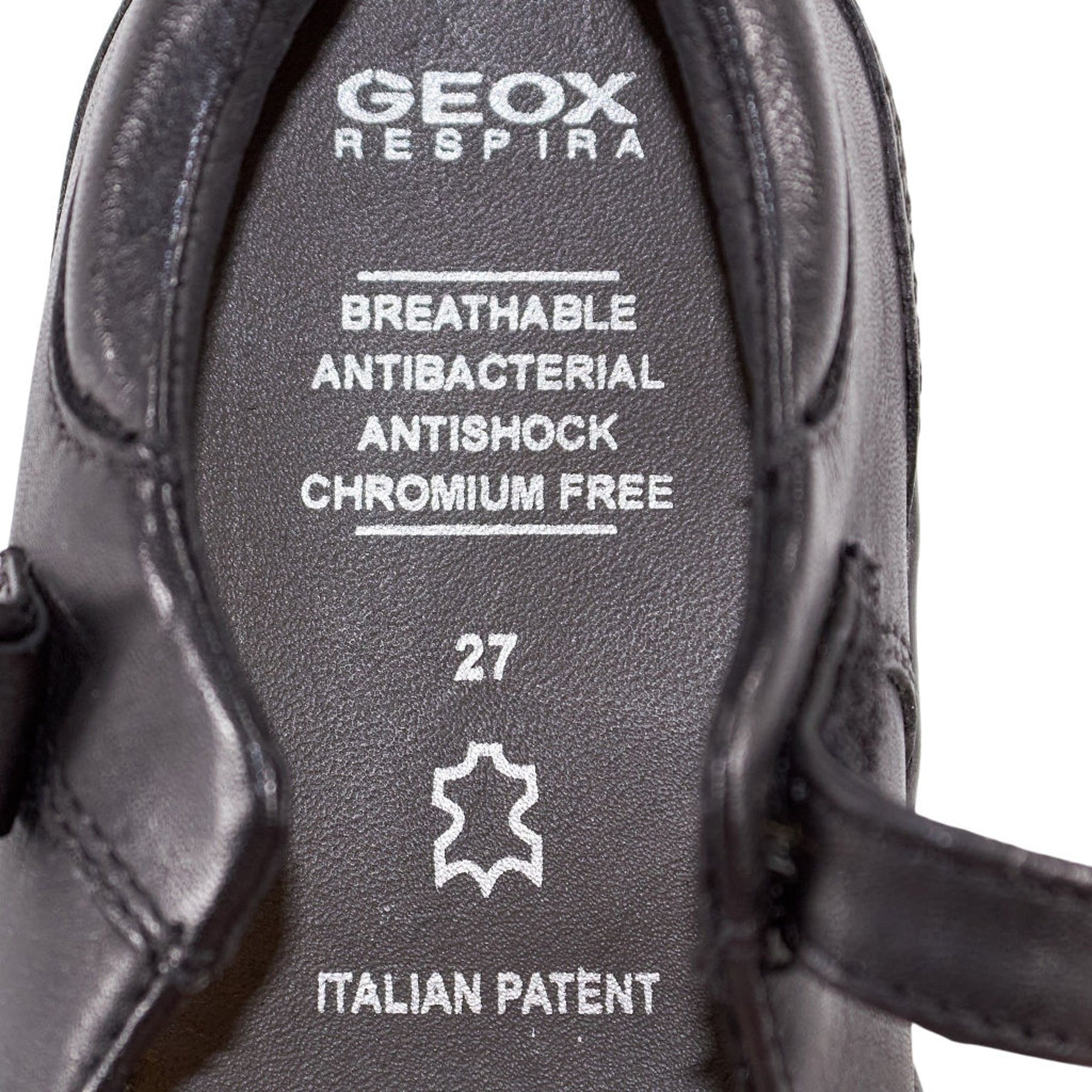 Geox Black J Shadow C Kids Shoes