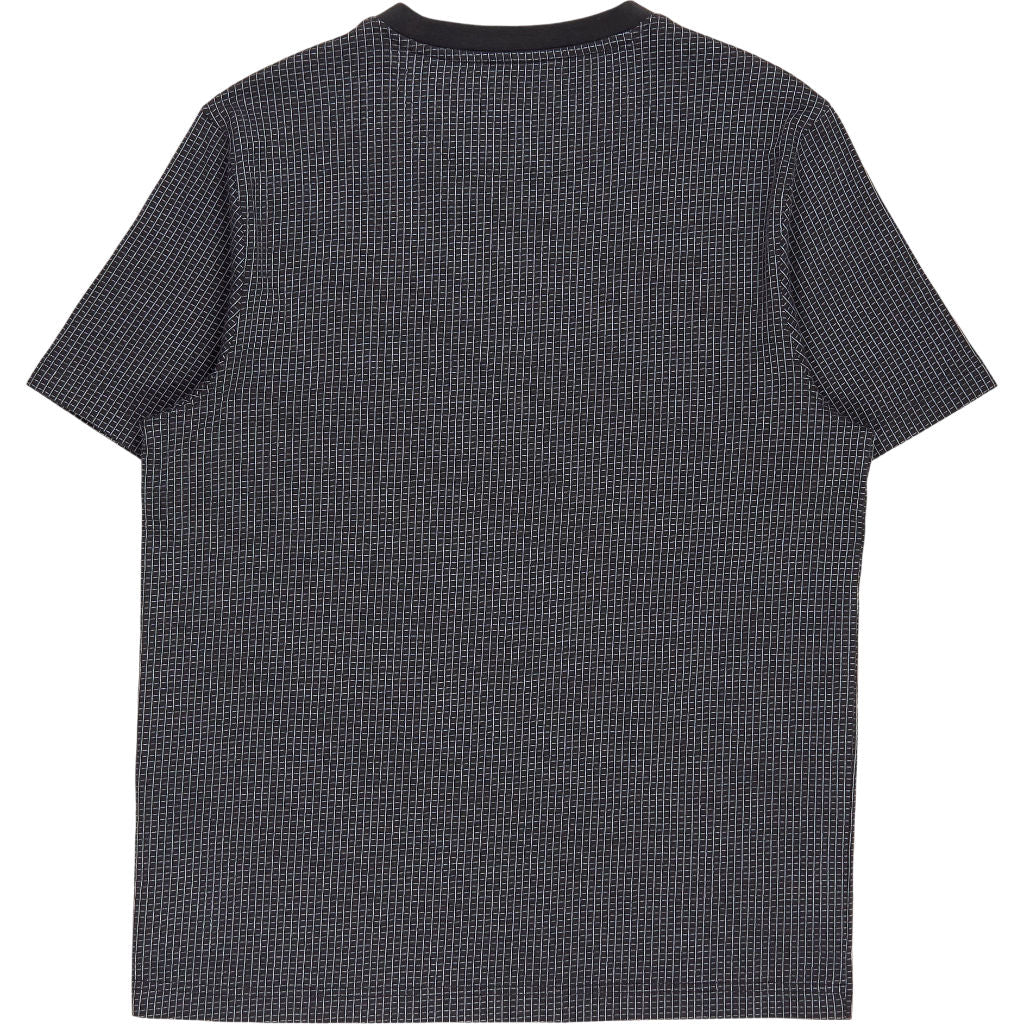Farah Black Lunney Jacquard T-Shirt