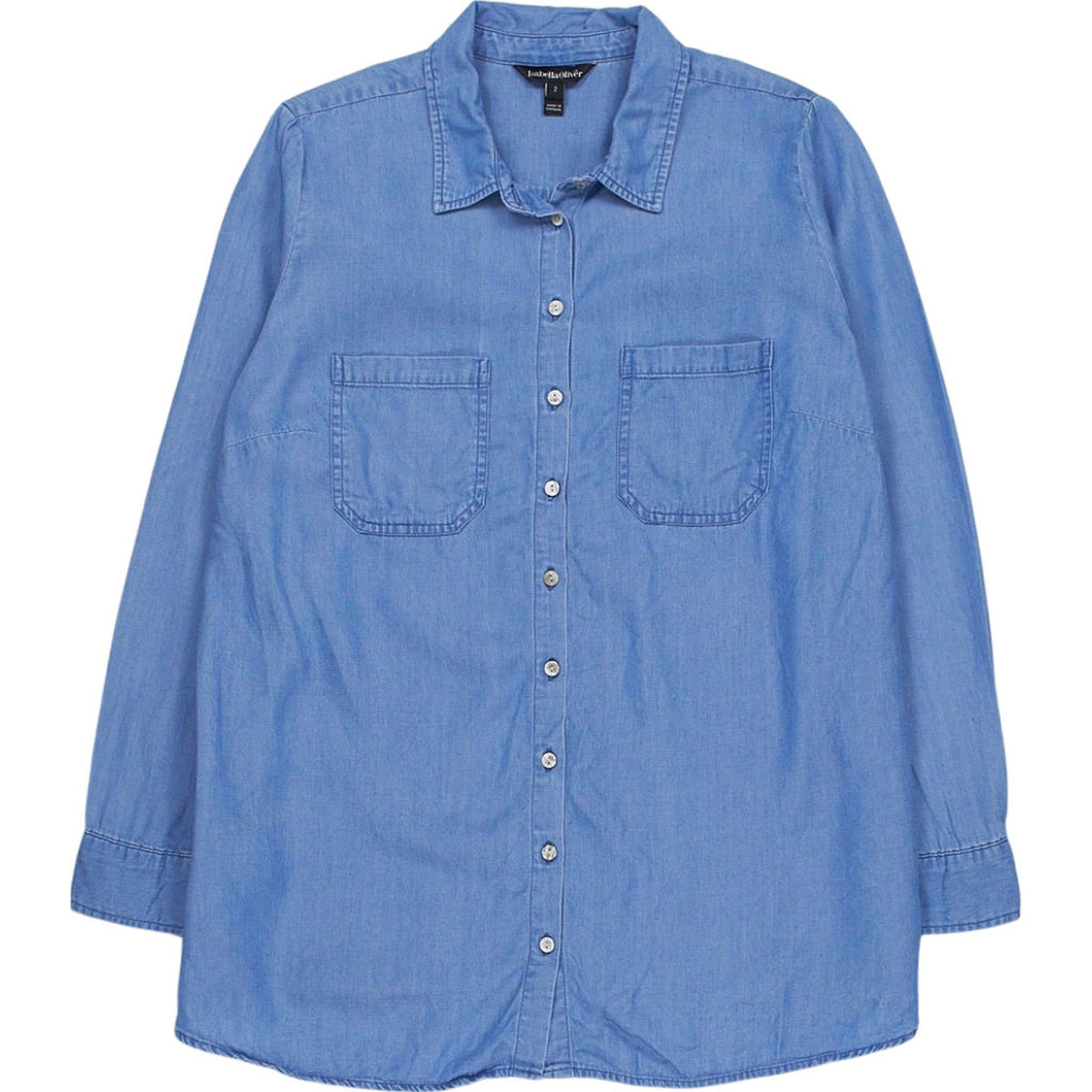 Isabella Oliver Blue Denim Shirt