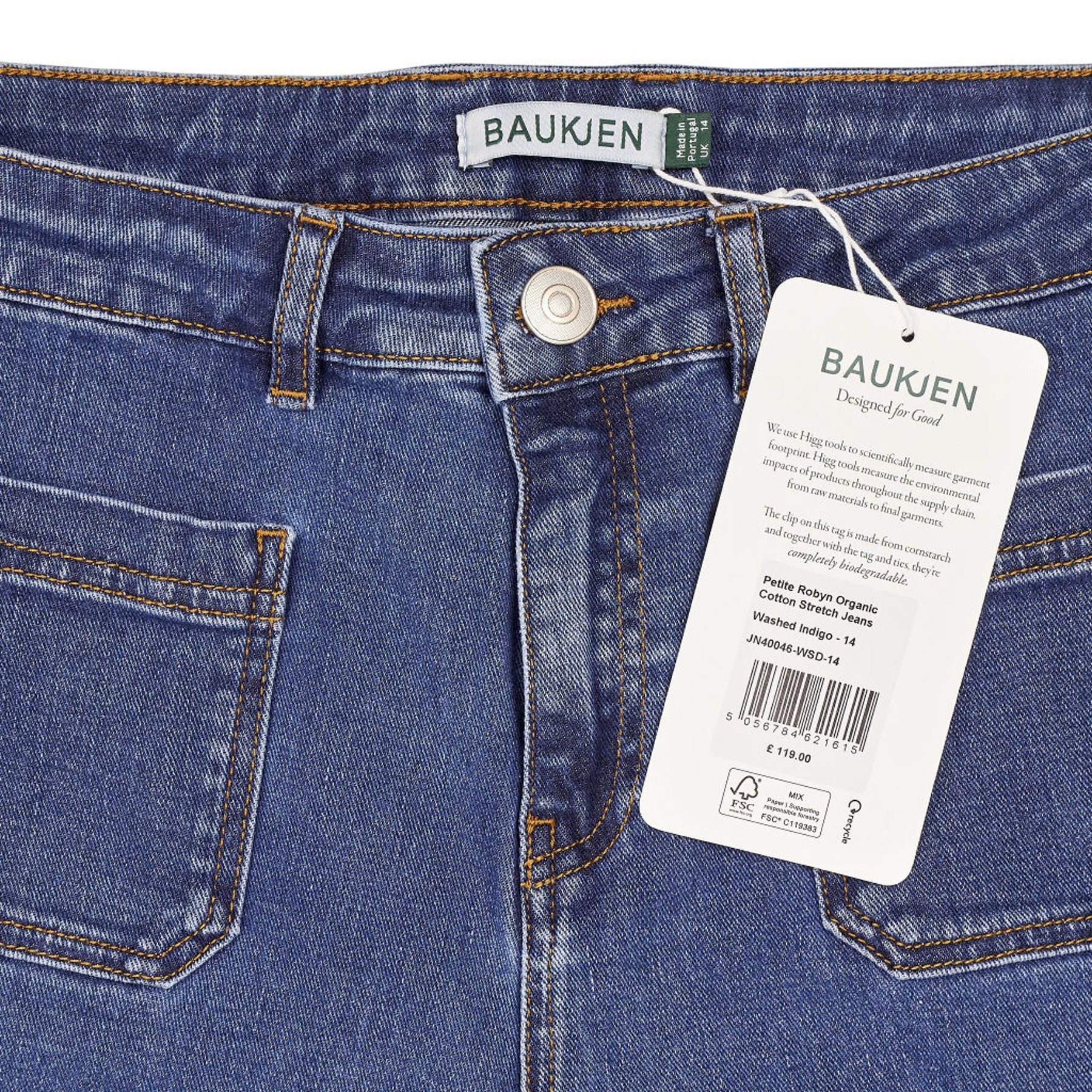 Baukjen Blue Petite Robyn Jeans