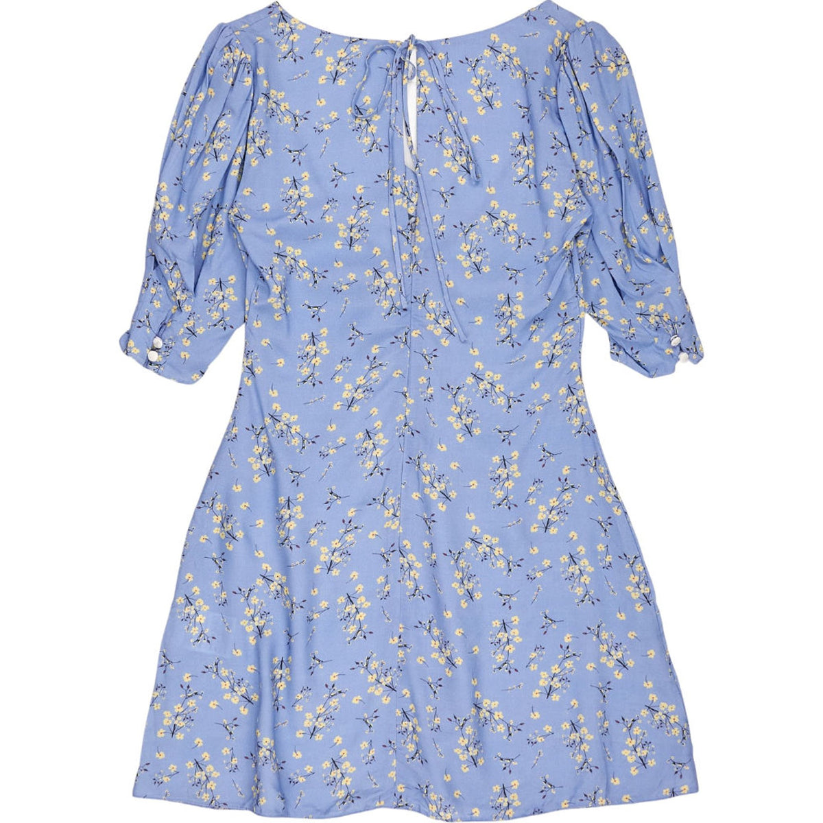 OMNES Blue Floral Dress