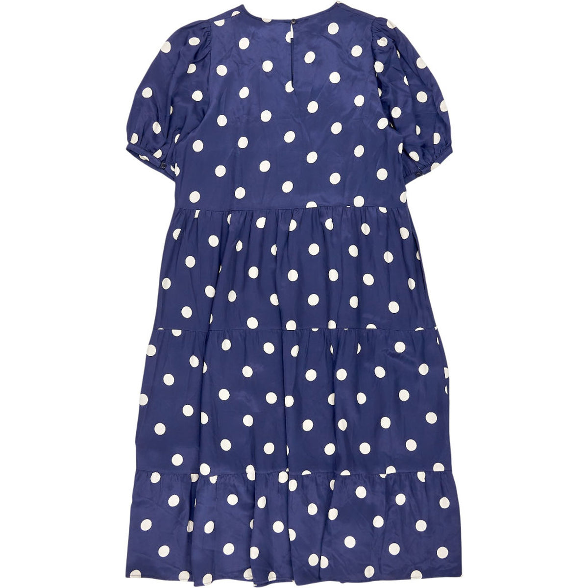 Baukjen Navy Polka Dot Manon Dress