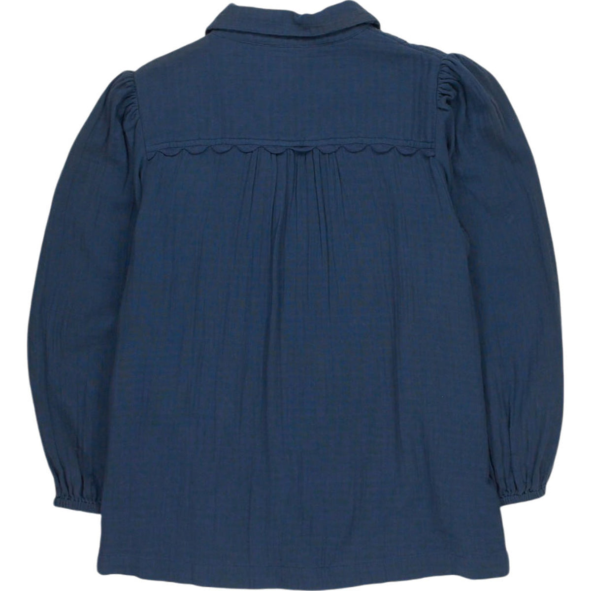 Kirei Blue Embroidered Blouse