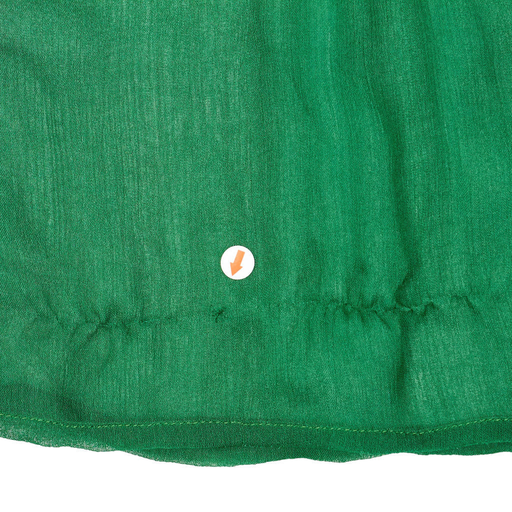 Wyse Green Ruffled Midi Dress UK 8