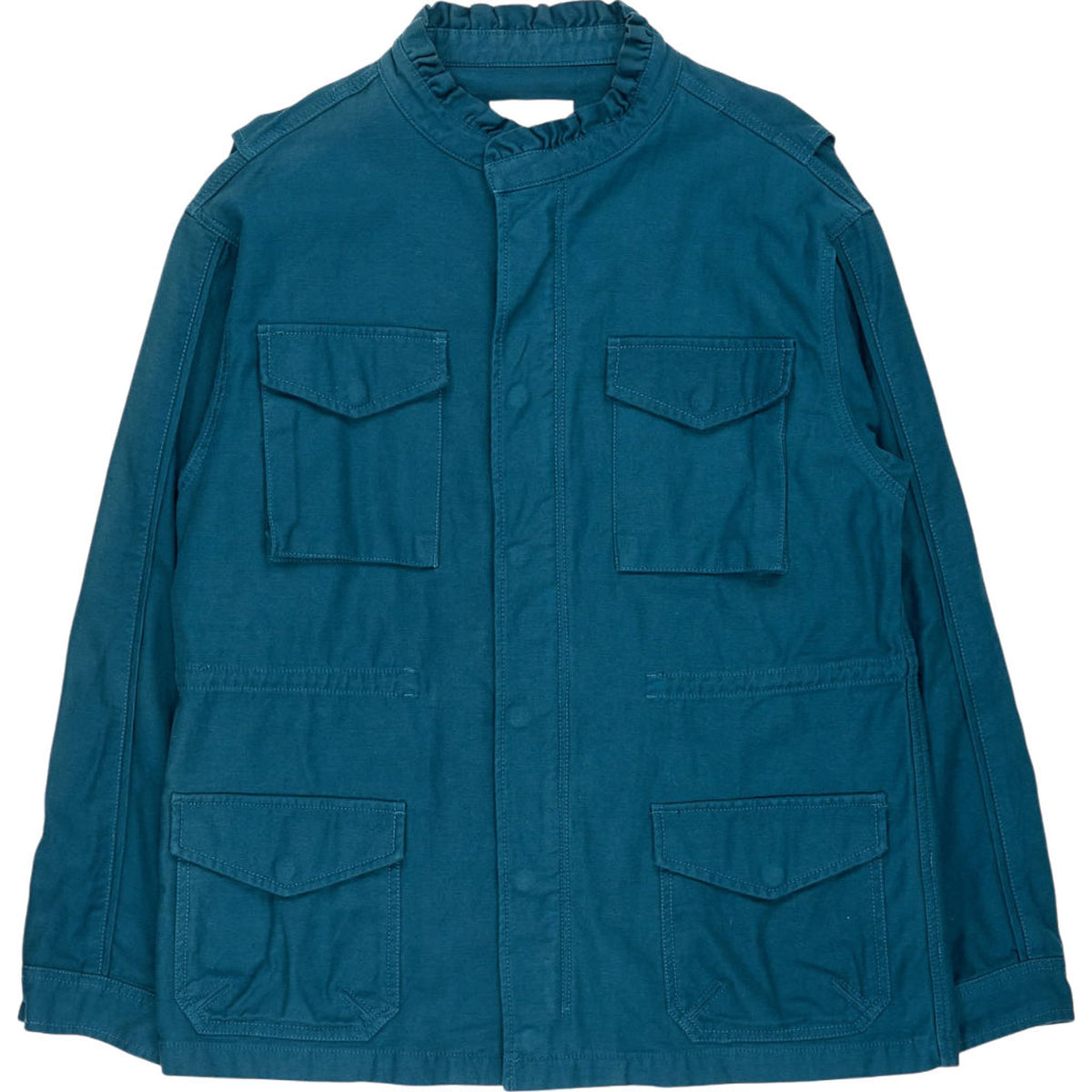 Wyse Blue Cotton Jacket 4