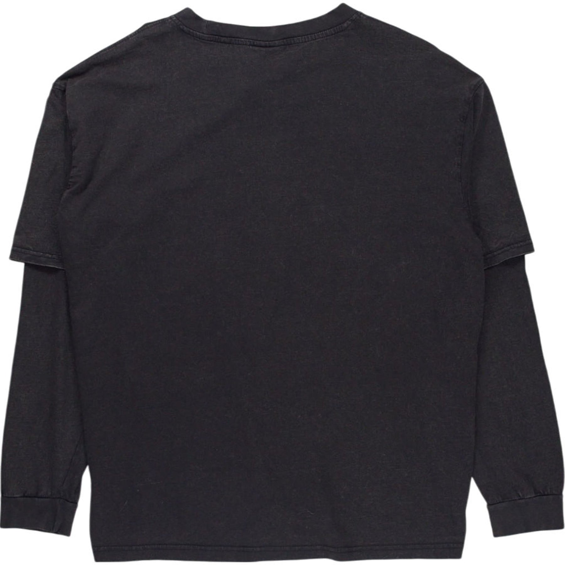 Pull&Bear Black Long Sleeve T-Shirt